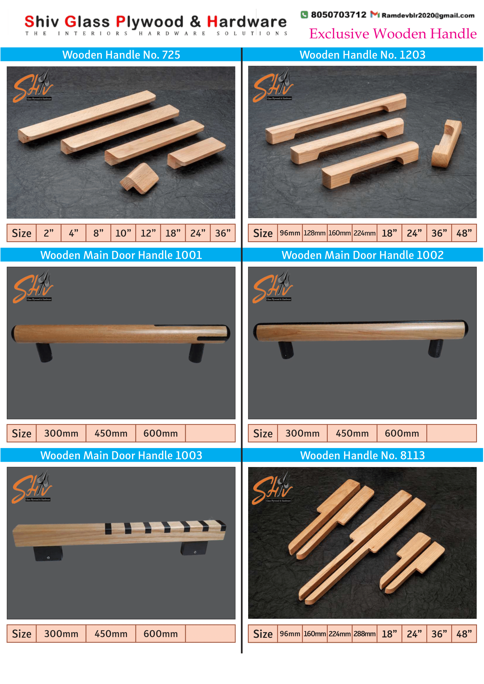Exclusive Wooden Handles & Knobs — image 2