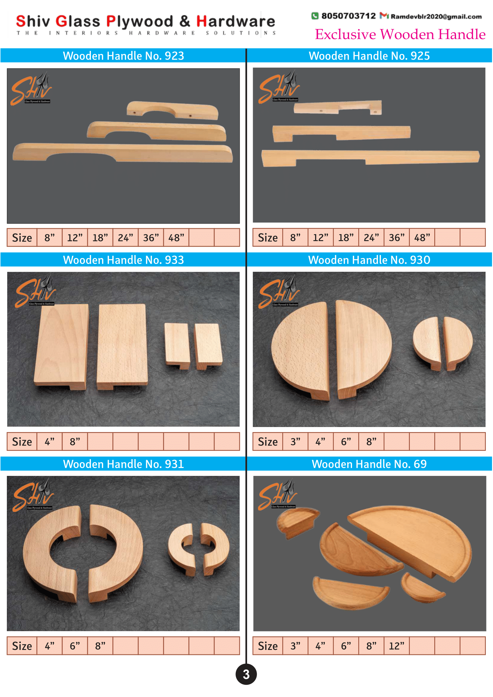 Exclusive Wooden Handles & Knobs — image 3