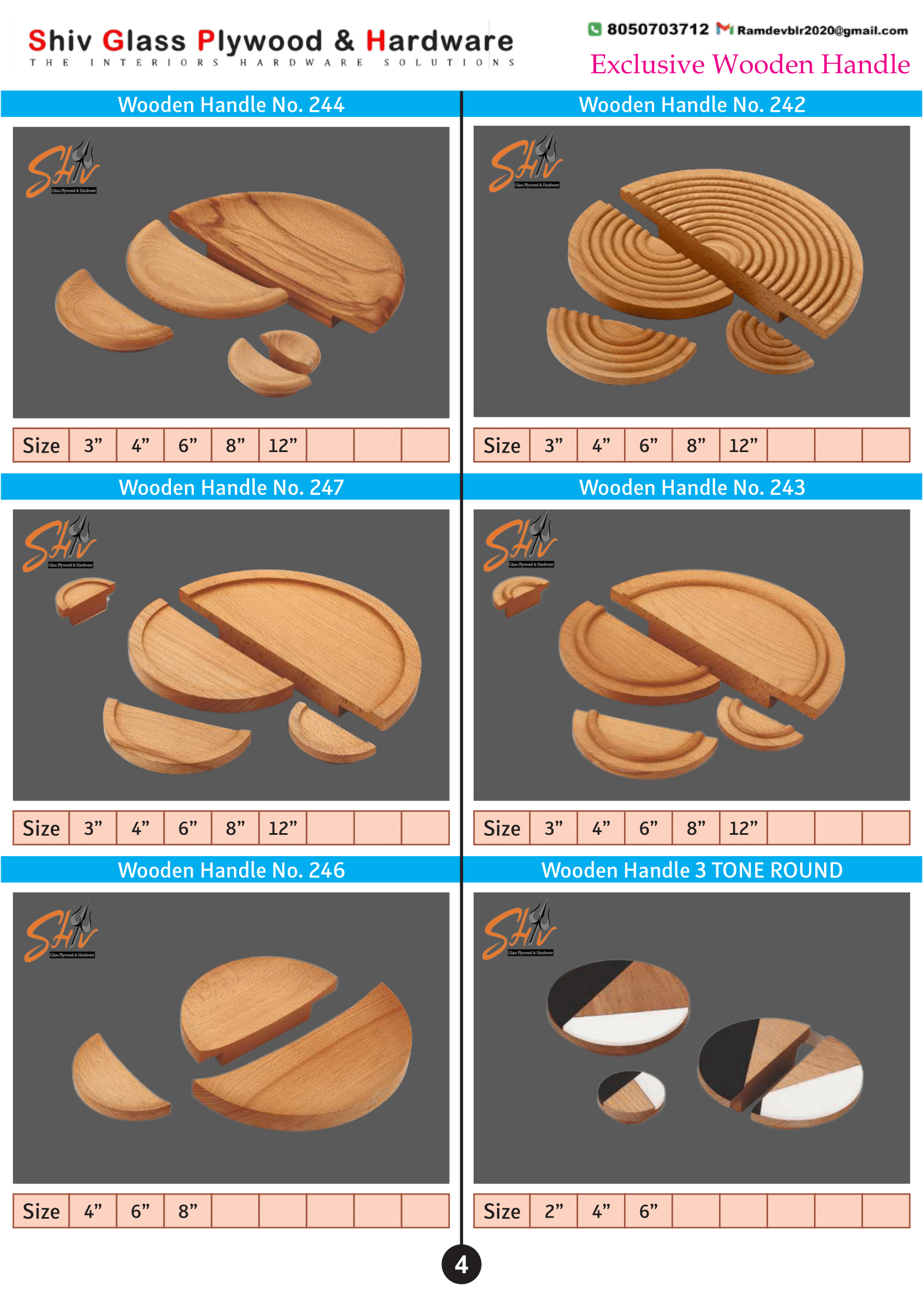 Exclusive Wooden Handles & Knobs — image 4