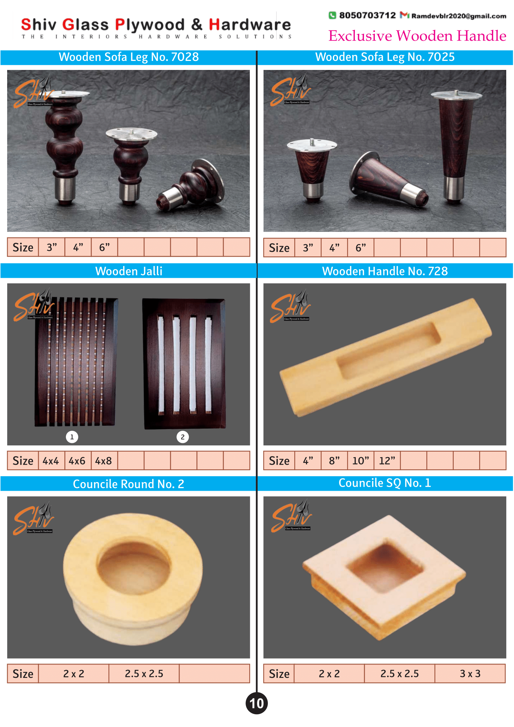 Exclusive Wooden Handles & Knobs — image 10