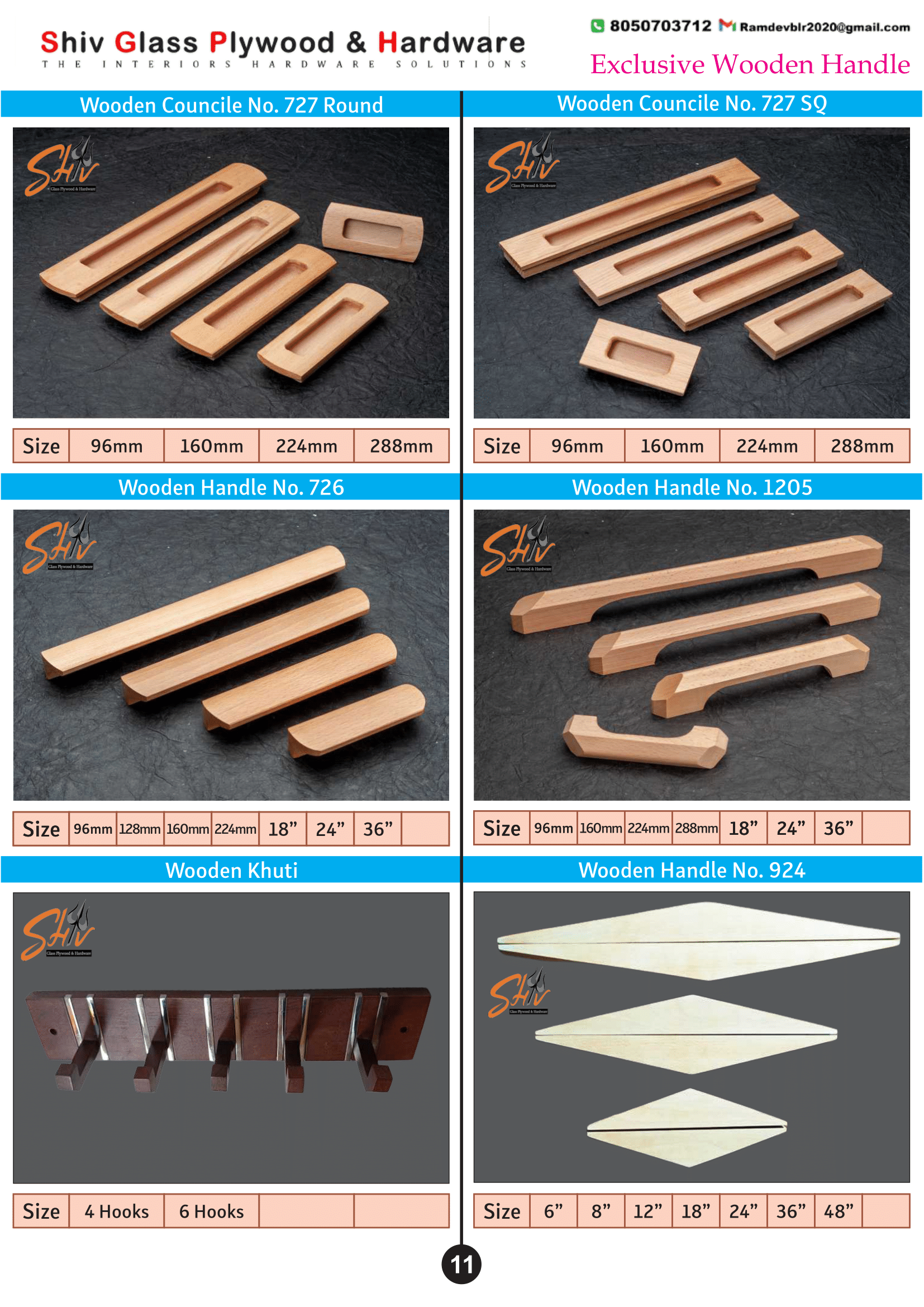 Exclusive Wooden Handles & Knobs — image 11
